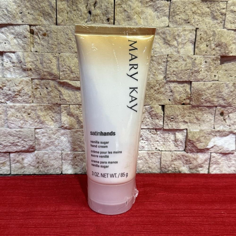 Mary Kay Satin Hands Vanilla Sugar Hand Cream 3 Oz / Discontinued / NEW